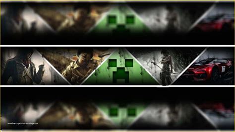 Youtube Game Banner Template