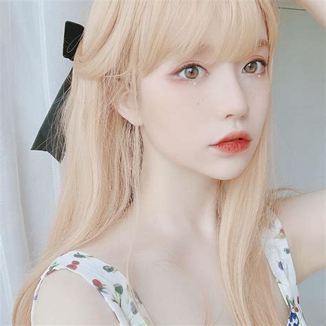 Small Sheep Mmyyyxx • Fotos E Vídeos Do Instagram Blonde Hair Girl Blonde Hair Japanese