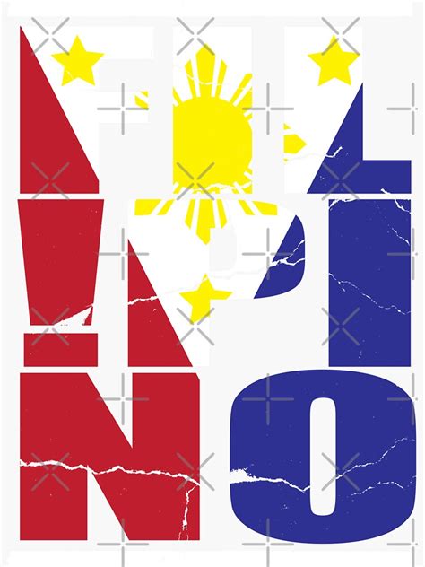 Filipino Flag Pilipino Pride Sticker By Kimwellrena Redbubble