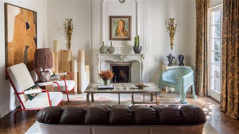 Inside An Art Filled Hollywood Regency Pied à Terre Architectural Digest