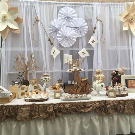 Rustic and Vintage baby shower Baby Shower Party Ideas ...
