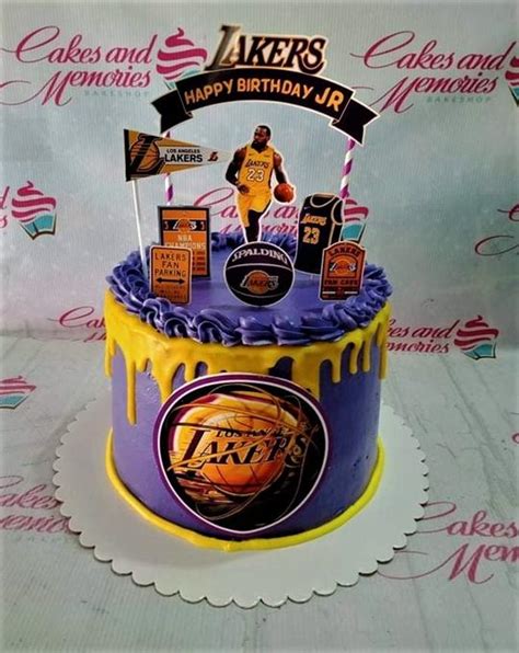 Basketball Cakes Tagged Lakers Cakes And Memories Bakeshop