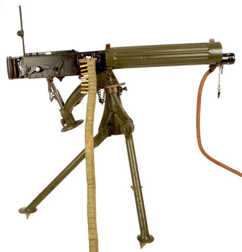 Old Specification Deactivated First World War Vickers Machine Gun