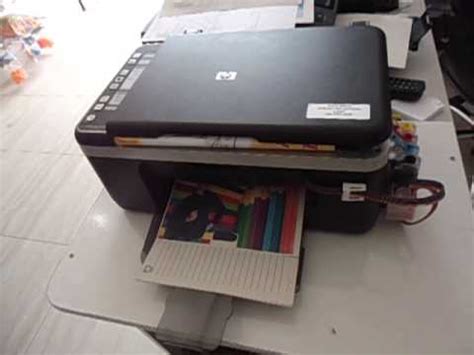 Mit diesem drucker können sie ihre dokumente und fotos in bester qualität drucken. Multifuncional HP F4180 - YouTube