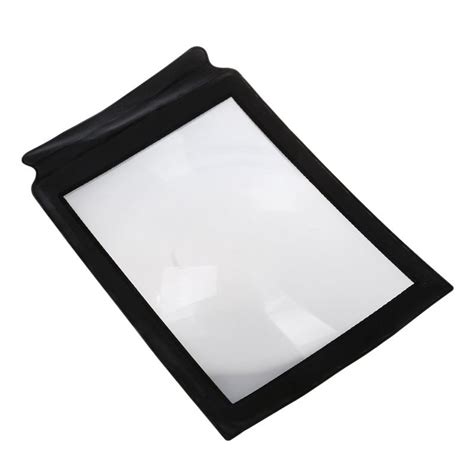 a4 full page 3x magnifier sheet large magnifying glass book reading aid lens digitalmart th