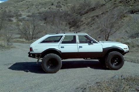 It has 156,000 miles on it but i would have guessed that it had 56 amc eagle wagon. amc eagle | Amc gremlin, Wagon cars, Lifted cars