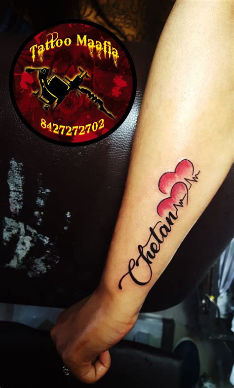 Hand Heartbeat Tattoo A Name Tattoo Designs Viraltattoo
