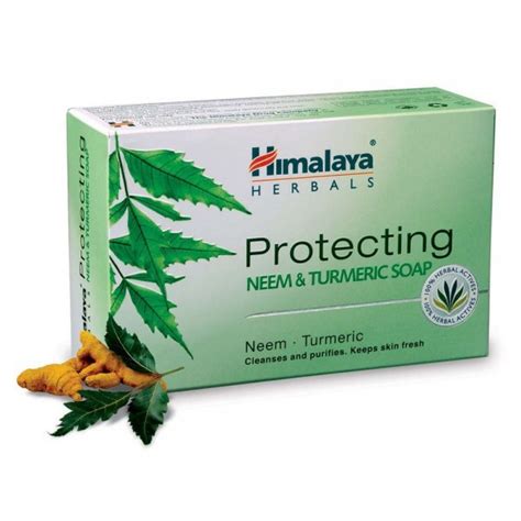 Himalaya Herbals Protecting Neem And Turmeric Soap 75G EXP 07 2023