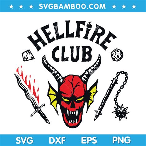 Hellfire Club Stranger Things Svg Stranger Things 4