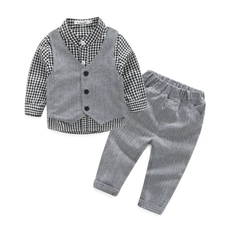 Buy 2017 Boys Clothing Sets Baby Cotton Suit Clothes