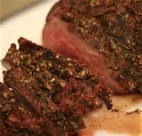 It only takes about 45 minutes to make! Herb Crusted Beef Tenderloin with Horseradish Sauce | Louisiana Kitchen & Culture