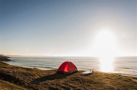 Beach Camping Northern California Shark Fin Cove One Of Northern