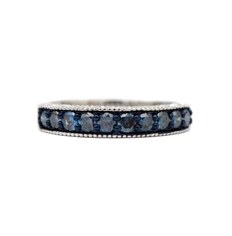 Blue Diamond Filigree Ring Sandlers Diamonds And Time Columbia Sc