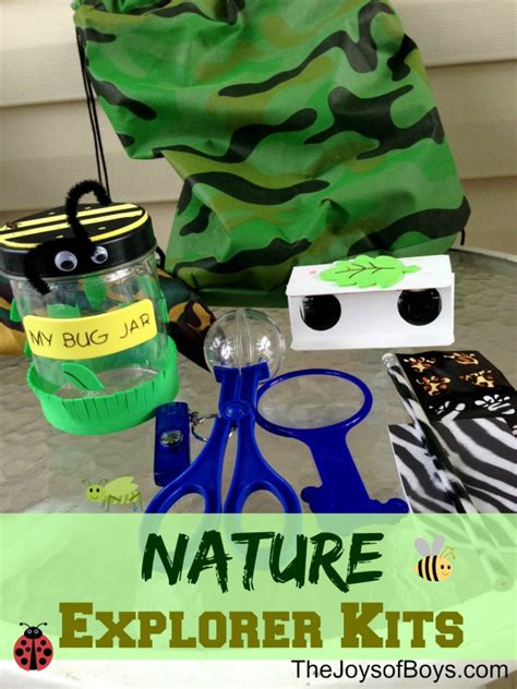 Nature Explorer Kit Camping Activity The Joys Of Boys