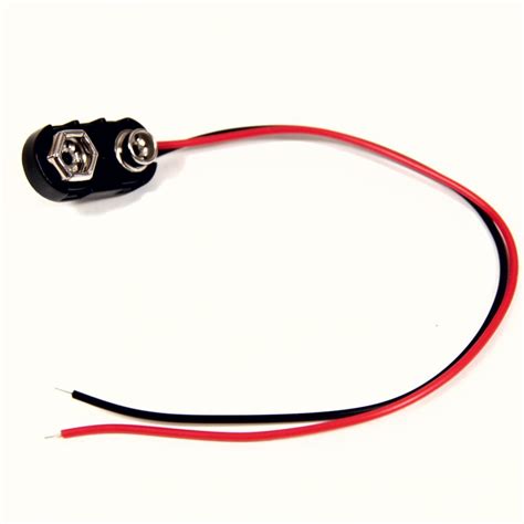 9v Battery Connector Lead Lt1604 Bromley Craft