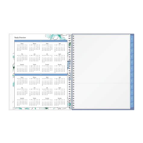 2023 Blue Sky Lindley 85 X 11 Weekly And Monthly Planner Multicolor
