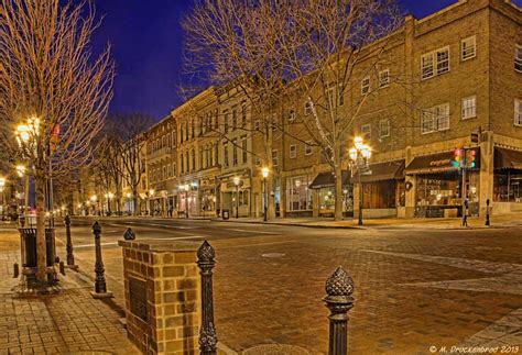 Downtown Bethlehem Pa Just Before Sunrise Main Street In Flickr