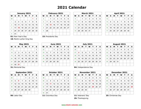 Calendar Template Editable 2021 Calendar Printables Free Templates