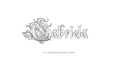 Gabriela Name Tattoo Designs Name Tattoo Designs Name Tattoo Name Tattoos