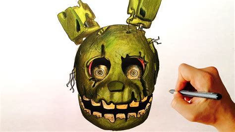 Some of the coloring page names are springtrap fnaf3 by superprimo19 on deviantart, fnaf springtrap coloring, springtrap coloring with fnaf book unique spring trap fnaf coloring freddy 290711, spring trap fnaf colouring, springtrap in. How to draw Springtrap from Five Nights at Freddy's FNAF ...