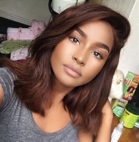 Black girls usually have thicker hair, that though is hard to there is always the option of hair color when it comes to hairstyling. Pin by Jessica Jalloh on hair | Black girl hair colors ...