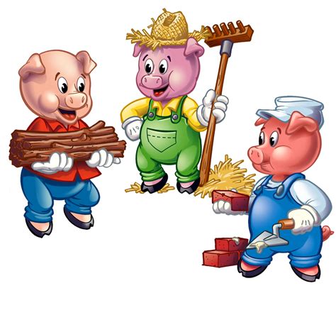 3 Pig Cartoon Clipart Best