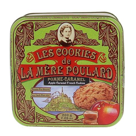Les Cookies Pomme Caramel Mère Poulard Fabrication Artisanale 200g