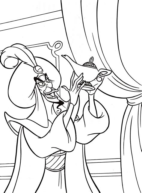 You can download free printable jafar coloring pages at coloringonly.com. Coloriage Jafar Disney à imprimer