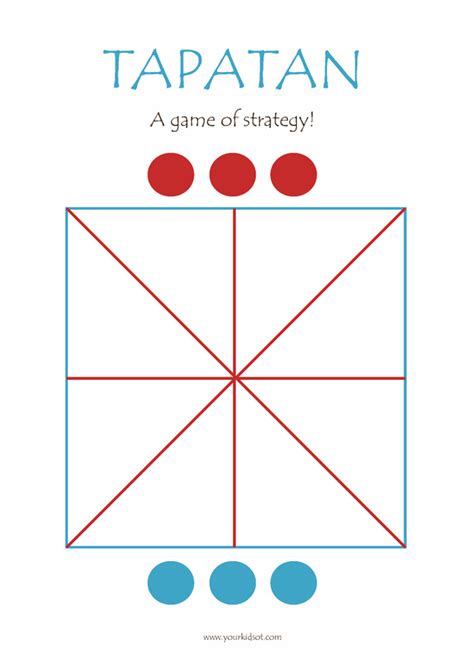 Ready to learn the rules of some of the best? Tapatan - simple strategy game for kiddos | Card games for ...