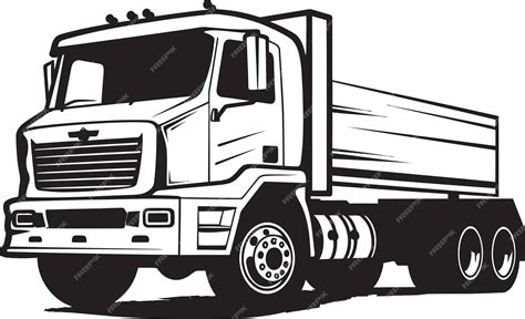 Premium Vector | The role of trucking in economic recovery creating
