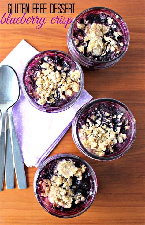 Maybe you would like to learn more about one of these? Gluten Free Blueberry Crisp Recipe - Individual Blueberry ...
