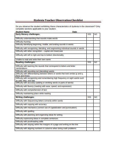 Assessment Checklist Template 11 Free Word Pdf Format Download Images