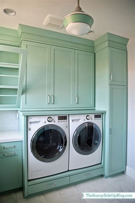 Anyone have experience using a washer dryer combo in a small apartment? Stacked Washer Dryer Design Ideas