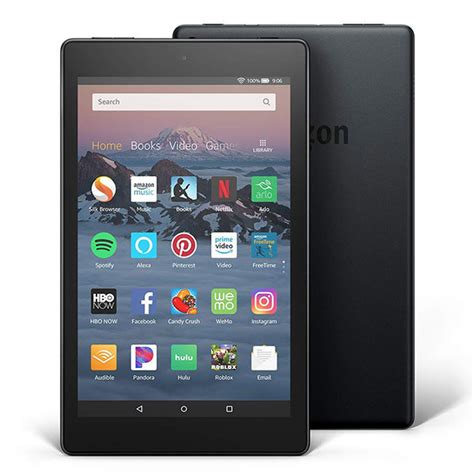 Kindle Fire Hd 8 2018 Black 16gb 80inch Wifi