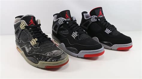 1200 x 1200 jpeg 185 кб. Black Cement Jordan 4 1989 vs 1999 vs 2019. https://youtu ...