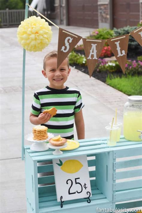 How To Build A Kids Lemonade Stand Diy Instructions