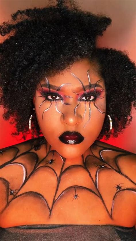 Spider Queen Halloween Makeup Look 4 🕷️ Halloween Makeup Looks Swag Makeup Queen Makeup