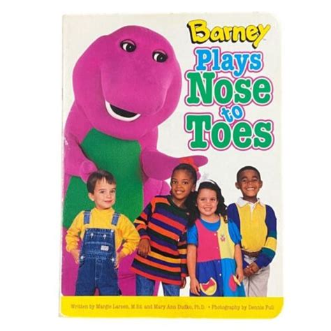 Barney Plays Nose To Toes By Margie Larsen And Mary Ann Dudko Board