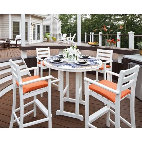Choose from contactless same day delivery, drive up and more. Trex Outdoor Furniture Monterey Bay 5-Piece White Frame ...