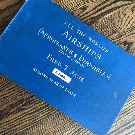 Janes All The Worlds Airships Aircraft Original Second Edition 191