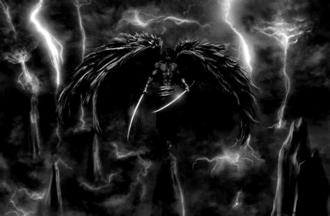 dark angel black angel wallpaper desktop awesome swords warrior dark fallen angel 1446x950