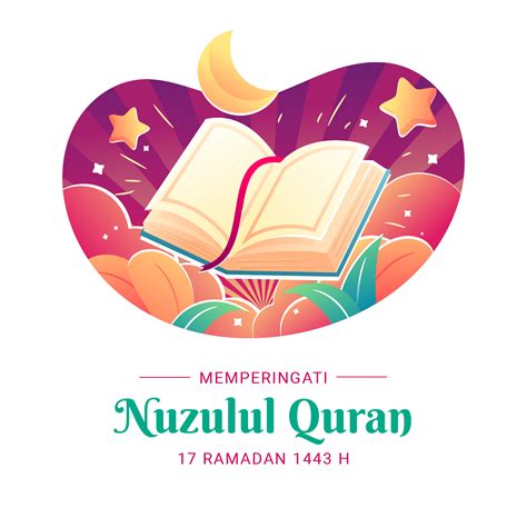 10 Poster 17 Ramadan Nuzulul Quran 1443 H Sketzhbook