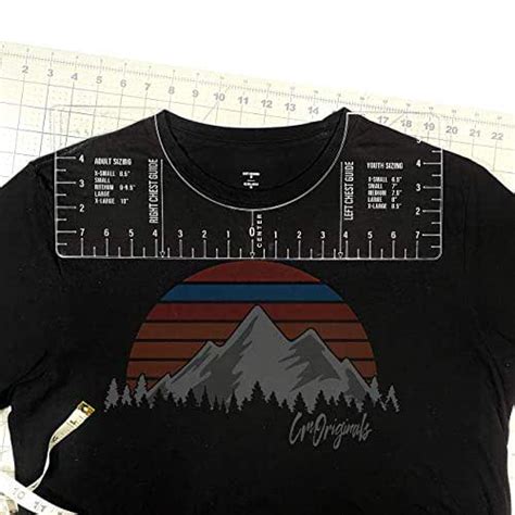 Size chart for sublimation product , our factory use this measurement chart more than 9 years and its very suitable for malaysian people. Amazon.com: Single Piece T-Shirt Ruler Guide -Vinyl T ...