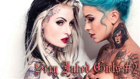 Tattooed Girls ★ Sexy Inked Girls 2 Youtube