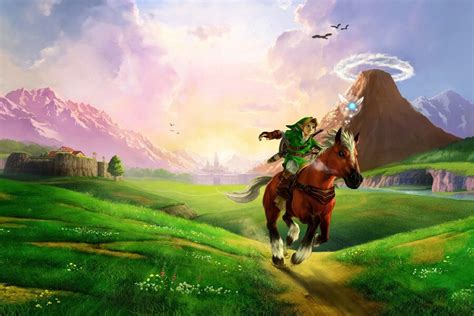 Diy Frame The Legend Of Zelda 25th Anniversary Ocarina Of Time Game Art Silk Fabric Wall Poster
