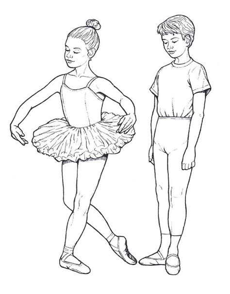 Balletdancer12 Adult Coloring Pages Dance Coloring Pages Ballet