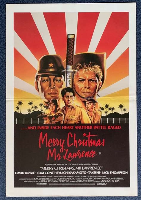 All About Movies Merry Christmas Mr Lawrence Movie Poster Original