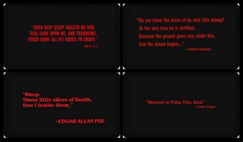 Nightmare On Elm Street Quotes Quotes With Love