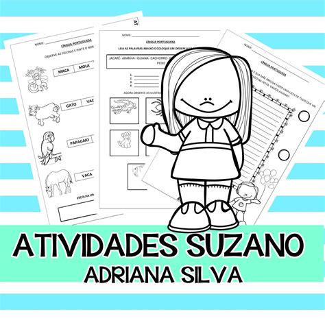 Língua Portuguesa Atividades Pedagogica Suzano