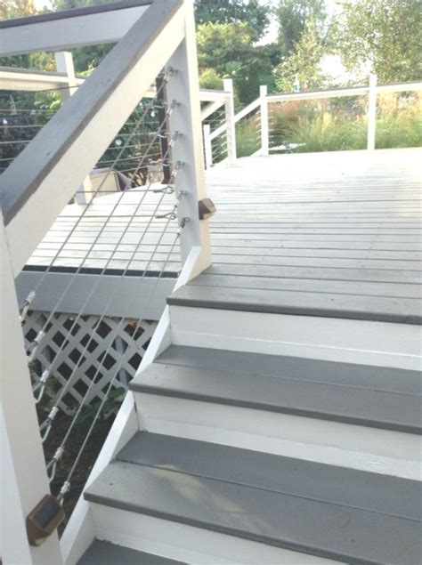 The purpose of the deck cleaner is to. Deck makeover with Sherwin Williams Flagstone in solid ...
